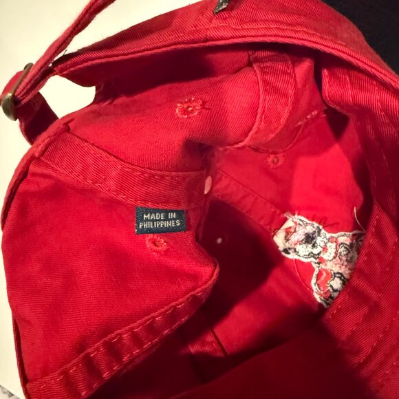 North Carolina NC State Wolfpack Legacy Strapback Adjustable Hat Cap Red - Picture 7 of 7